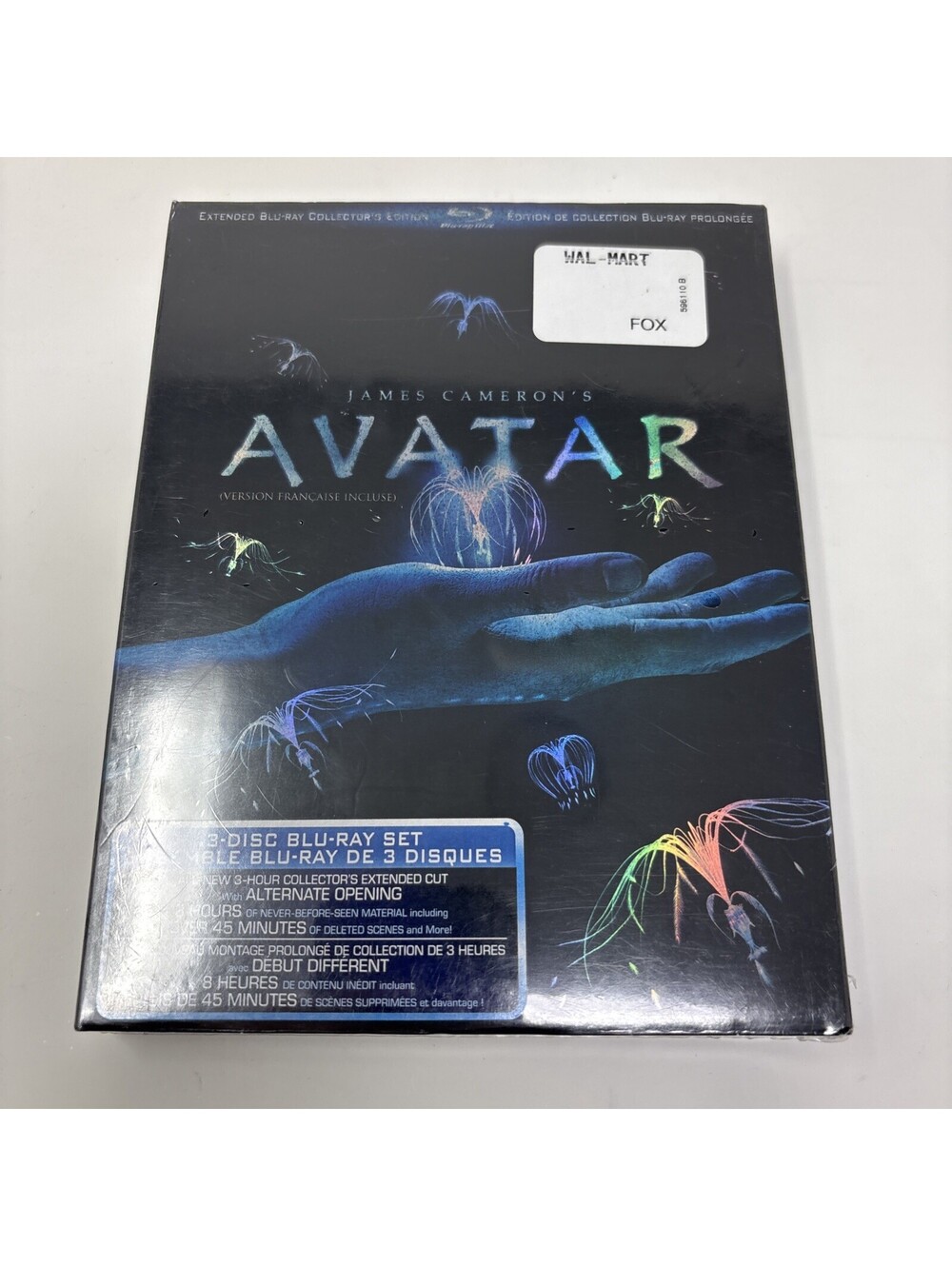 Avatar (Blu-ray) 3-Disc Set Extended Collectors Edition Brand New Sealed